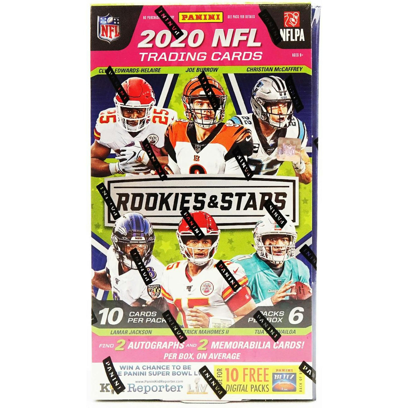 2020 Panini Rookies & Stars Football Hobby 14-Box Case