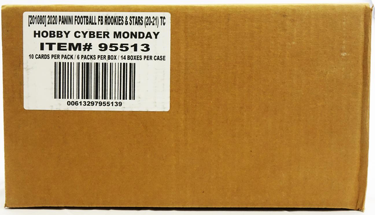 2020 Panini Rookies & Stars Football Hobby 14-Box Case