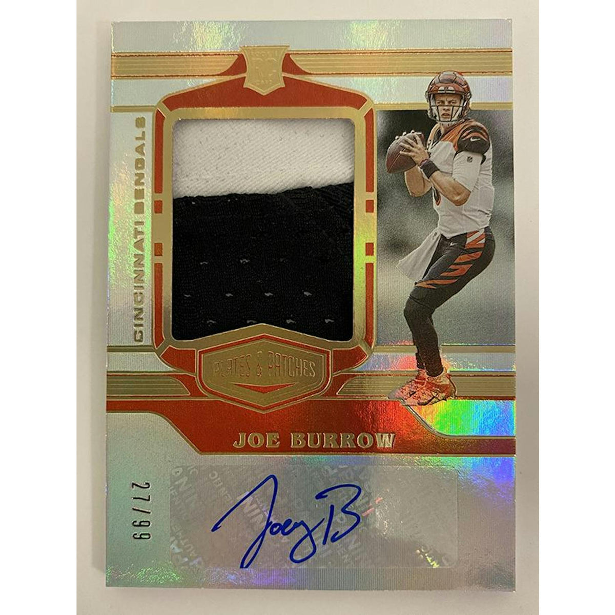2020 Panini Plates and Patches Football Hobby 12-Box Case