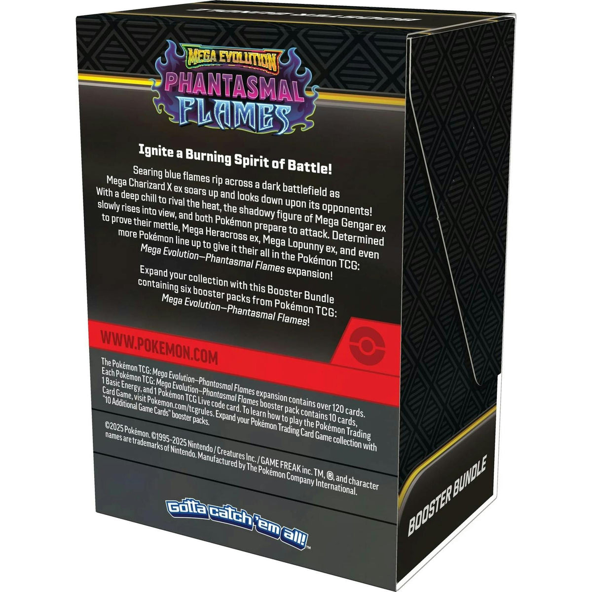 Pokemon Mega Evolution: Phantasmal Flames 6-Pack Booster Bundle