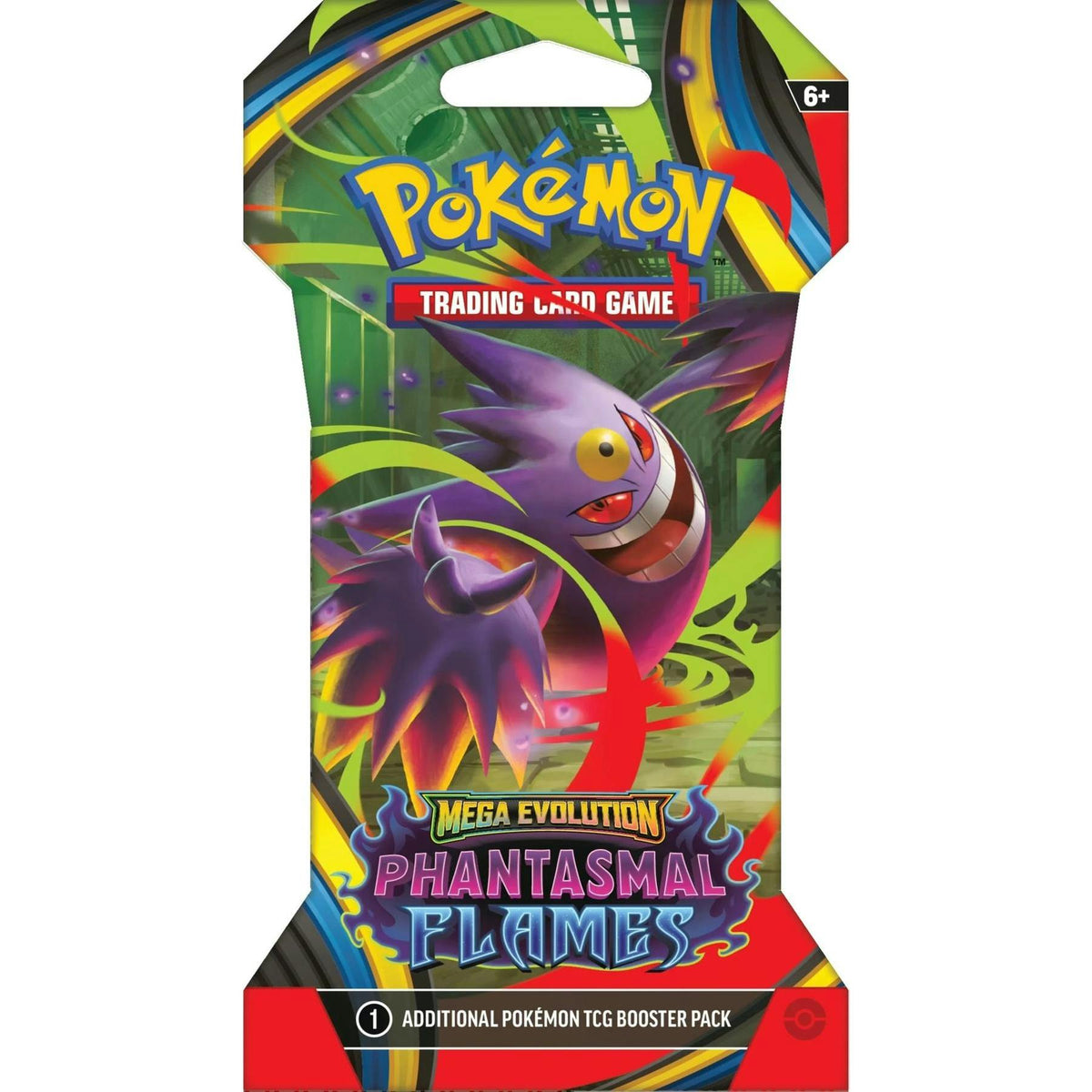 Pokemon Mega Evolution: Phantasmal Flames Sleeved Booster Pack