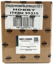 2019/20 Panini Immaculate Basketball Hobby 5-Box Case (Factory Fresh)