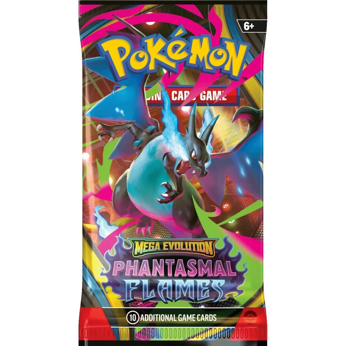 Pokemon Mega Evolution: Phantasmal Flames 6-Pack Booster Bundle