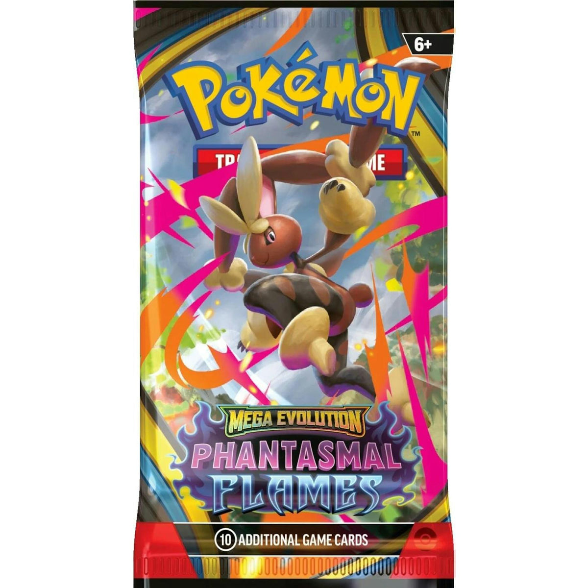Pokemon Mega Evolution: Phantasmal Flames Booster Pack