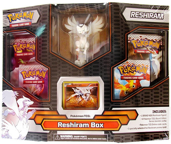 Pokemon Black & White Reshiram Gift Box - 4 BW1 Base Set Booster Packs