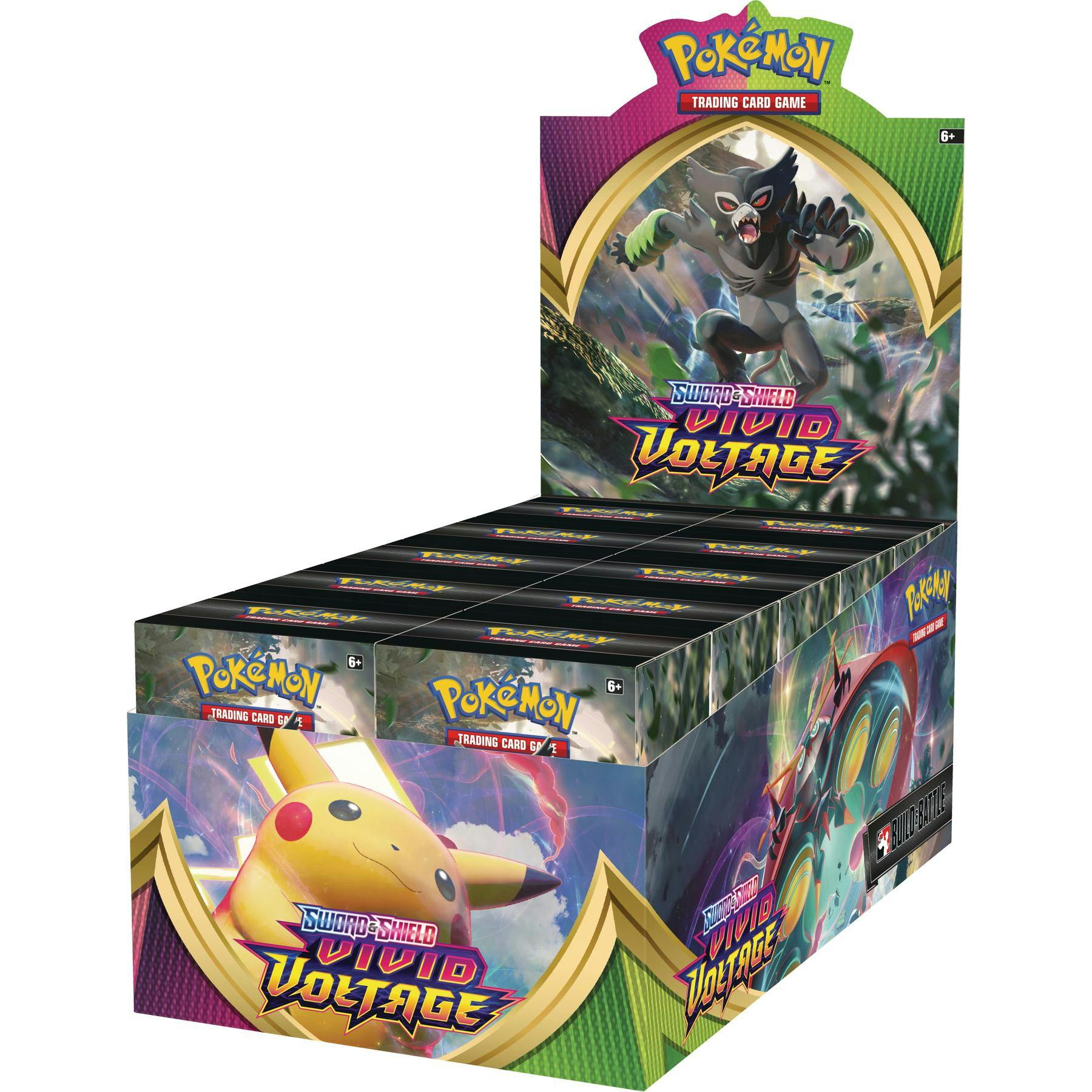 Pokemon Sword & Shield: Vivid Voltage Build & Battle Kit Box