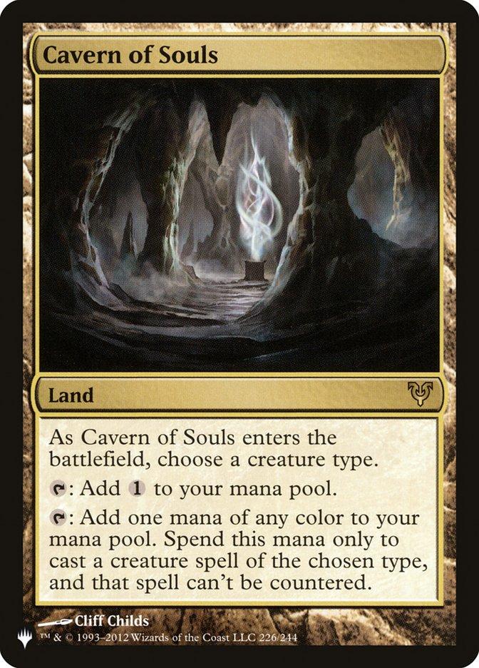 Magic the Gathering The List Cavern of Souls (Avacyn Restored) LIGHTLY PLAYED LP