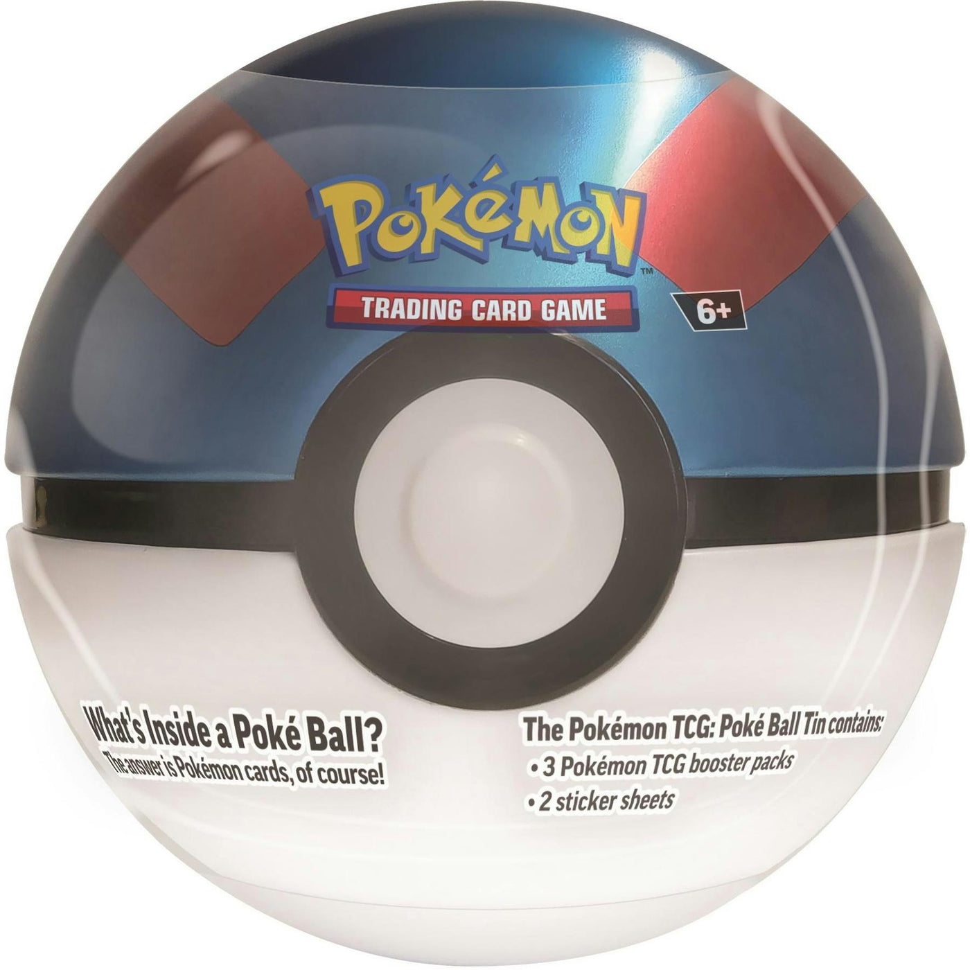 Pokemon Poke Ball Fall 2024 6-Tin Case