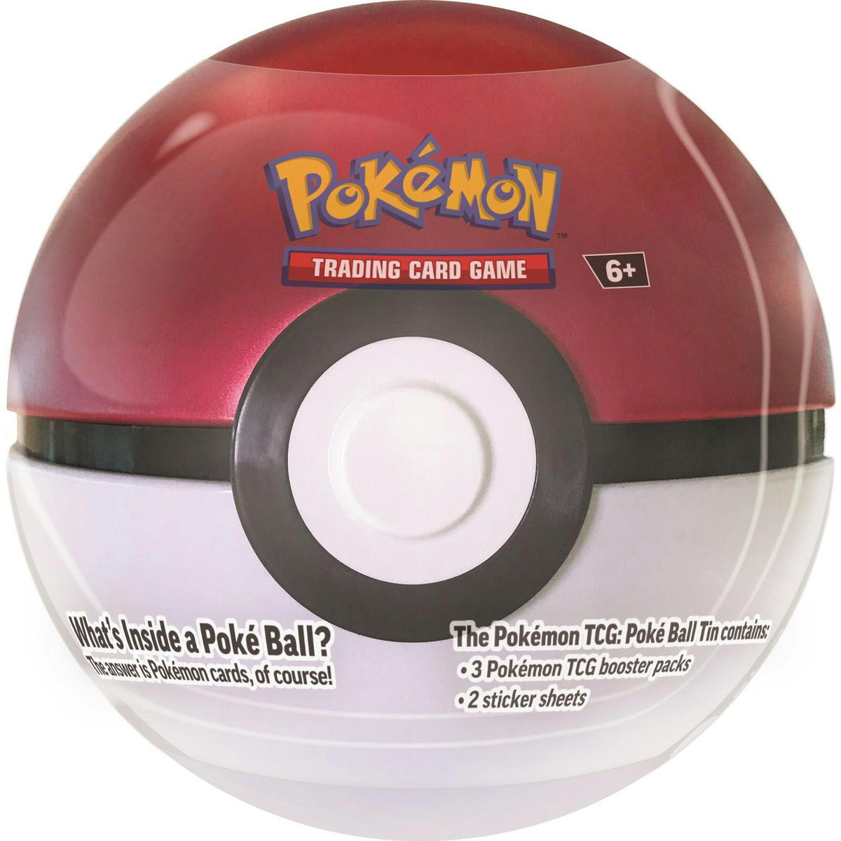 Pokemon Poke Ball Fall 2024 6-Tin Case
