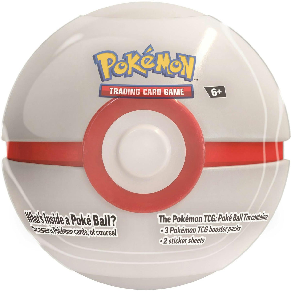 Pokemon Poke Ball Fall 2024 6-Tin Case