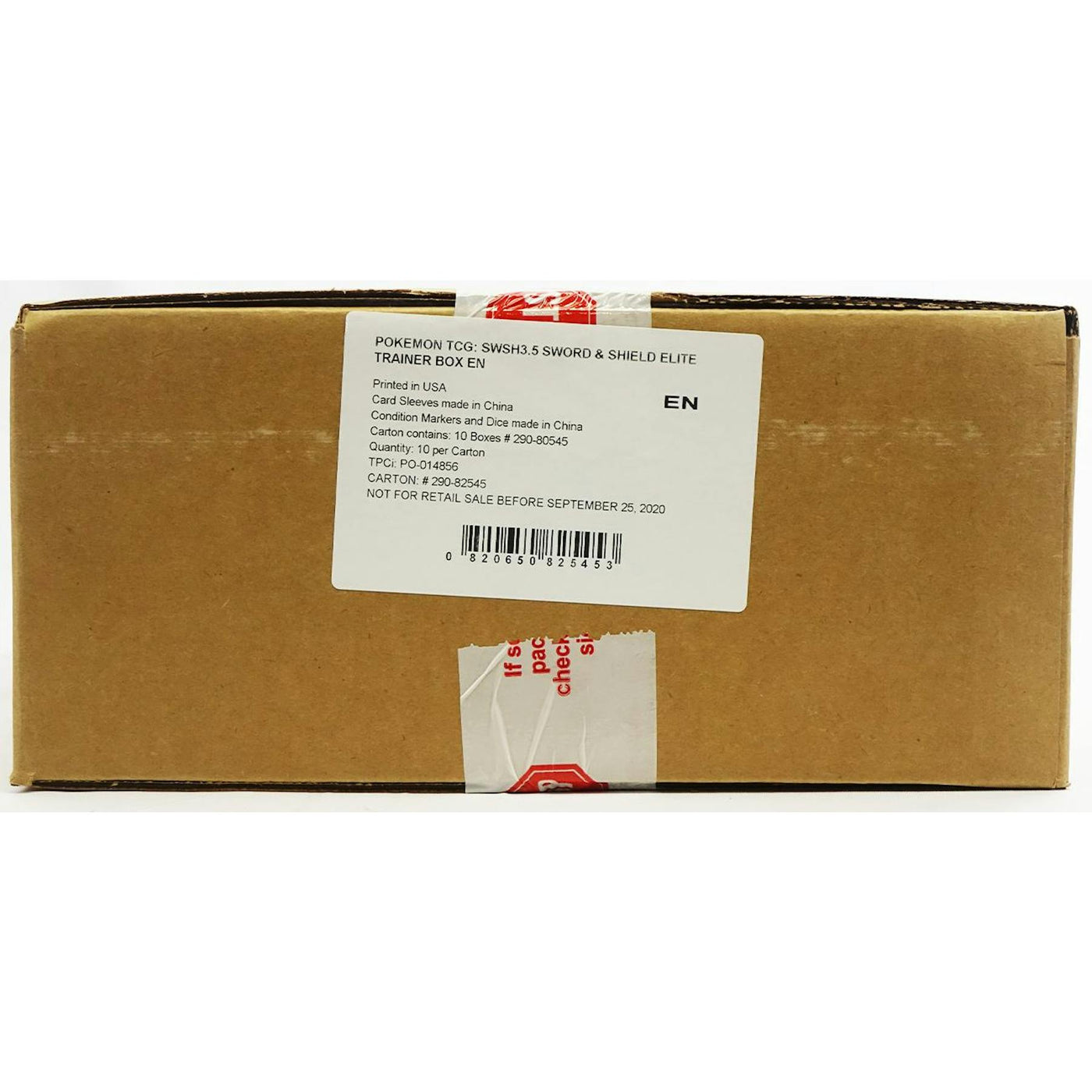 Pokemon Champion's Path Elite Trainer 10-Box Case