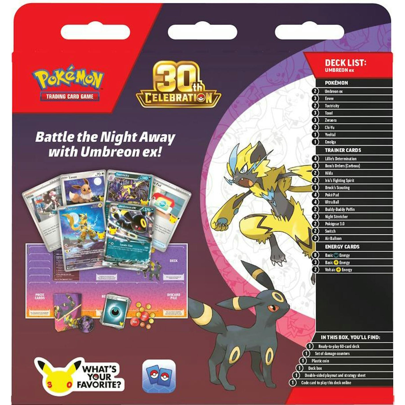 Pokemon 30th Celebration Battle Deck (Presell)