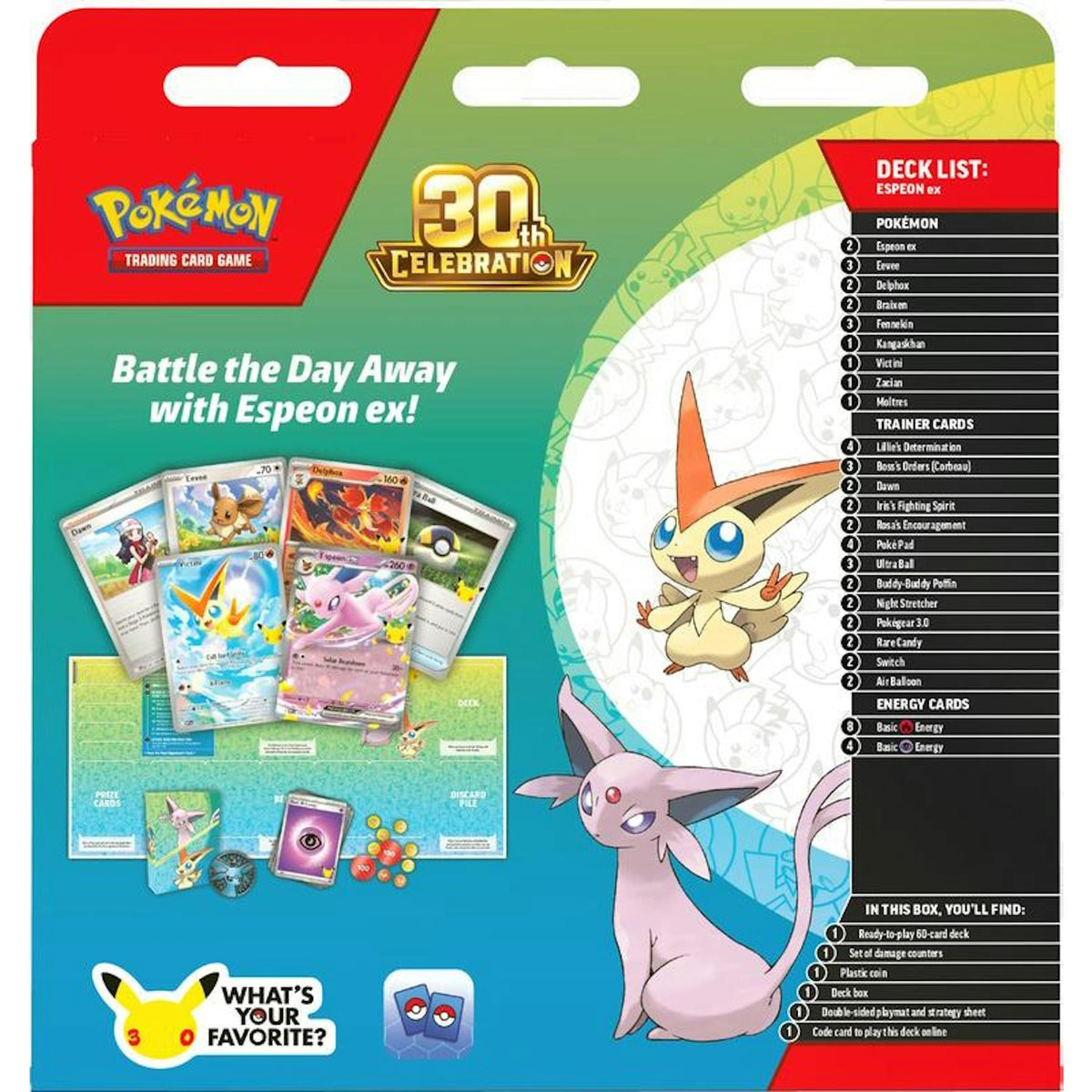 Pokemon 30th Celebration Battle Deck (Presell)