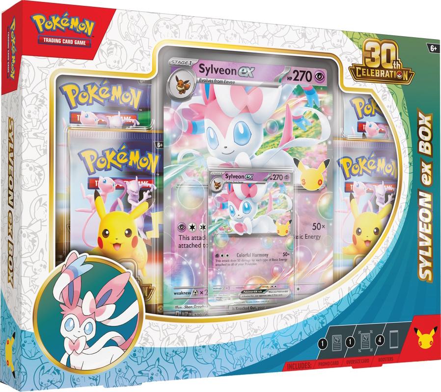 Pokemon 30th Celebration ex 6-Box Case (Presell)