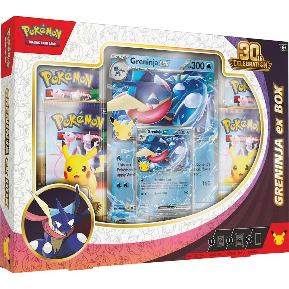 Pokemon 30th Celebration ex 6-Box Case (Presell)