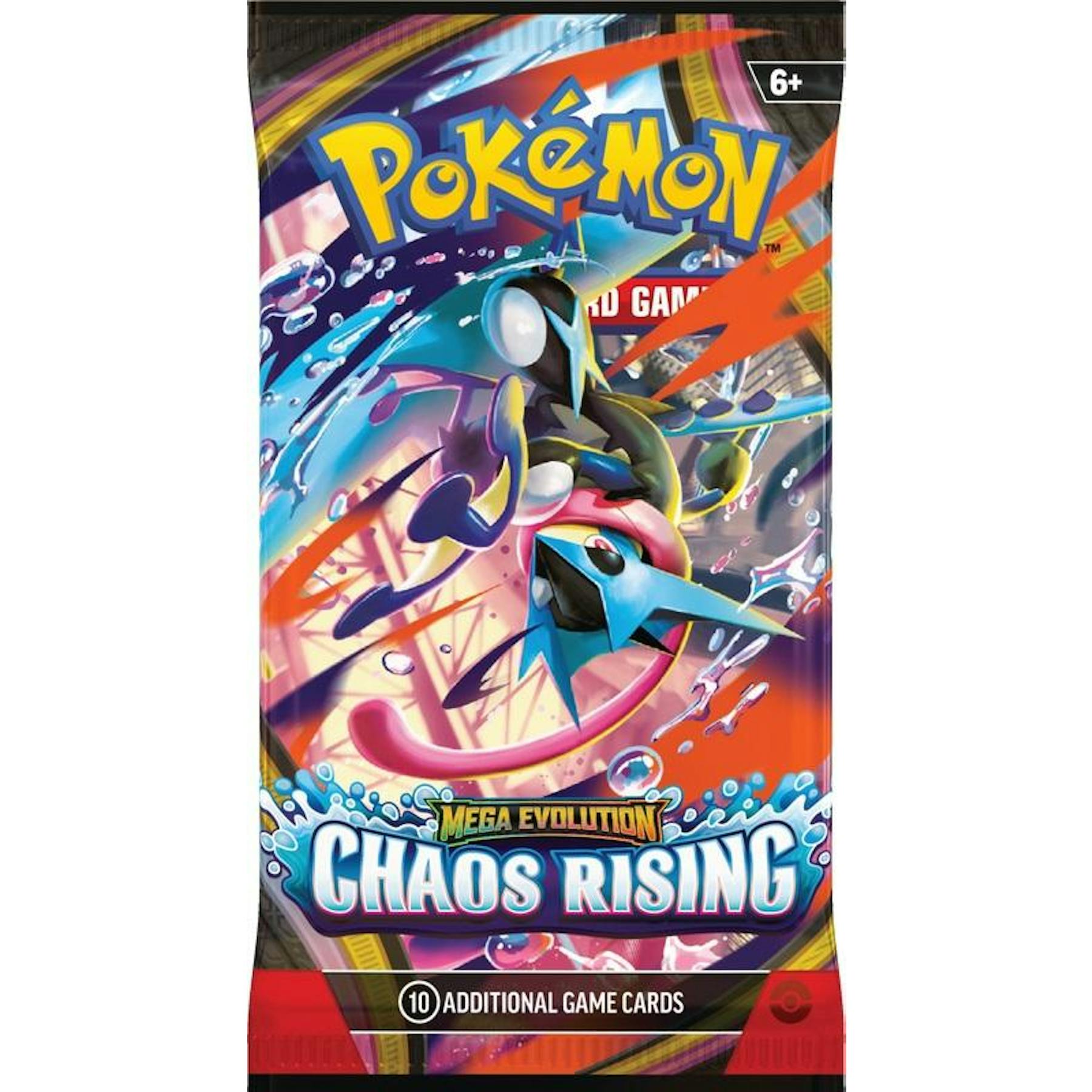 Pokemon Mega Evolution: Chaos Rising 6-Pack Booster Bundle