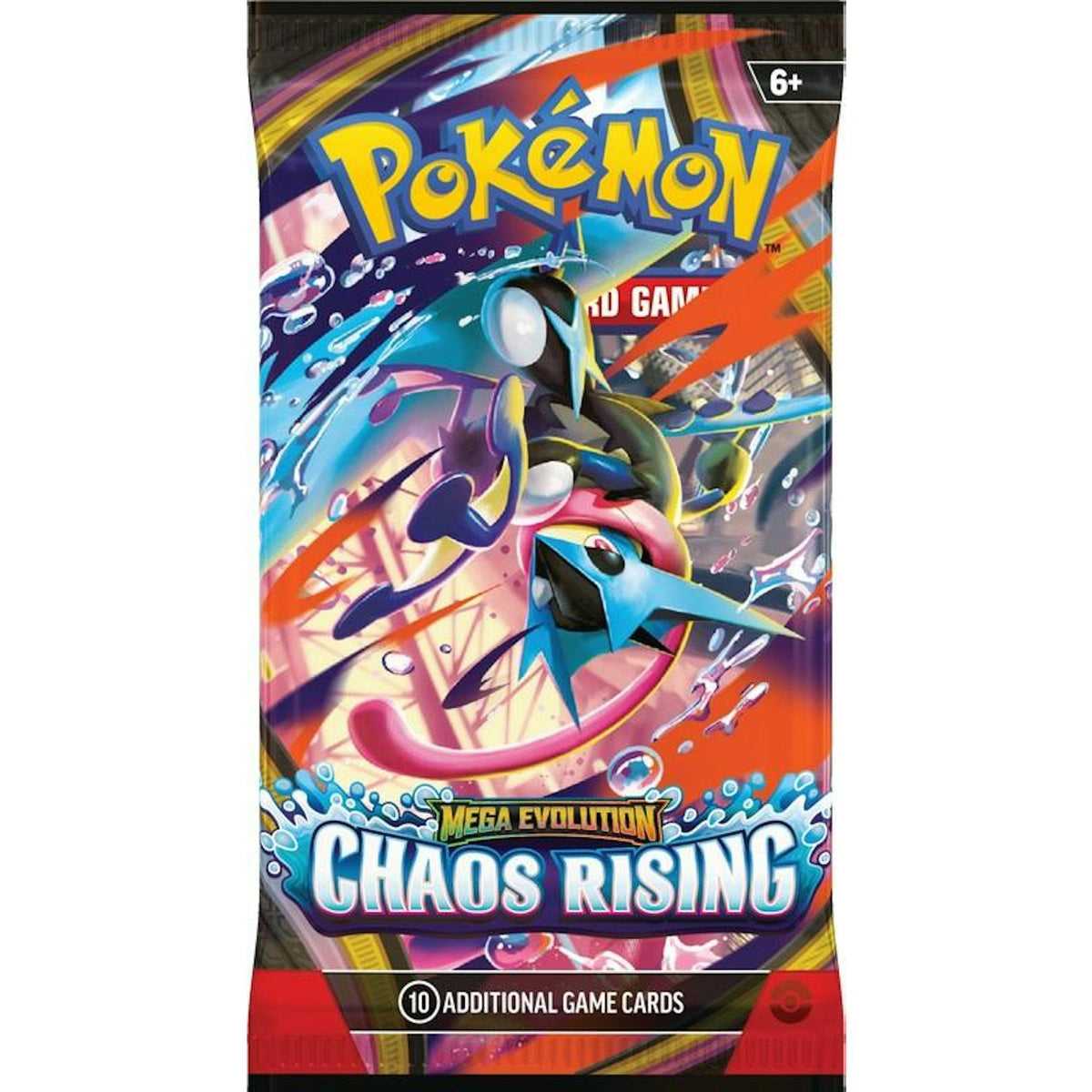 Pokemon Mega Evolution: Chaos Rising Booster 6-Box Case