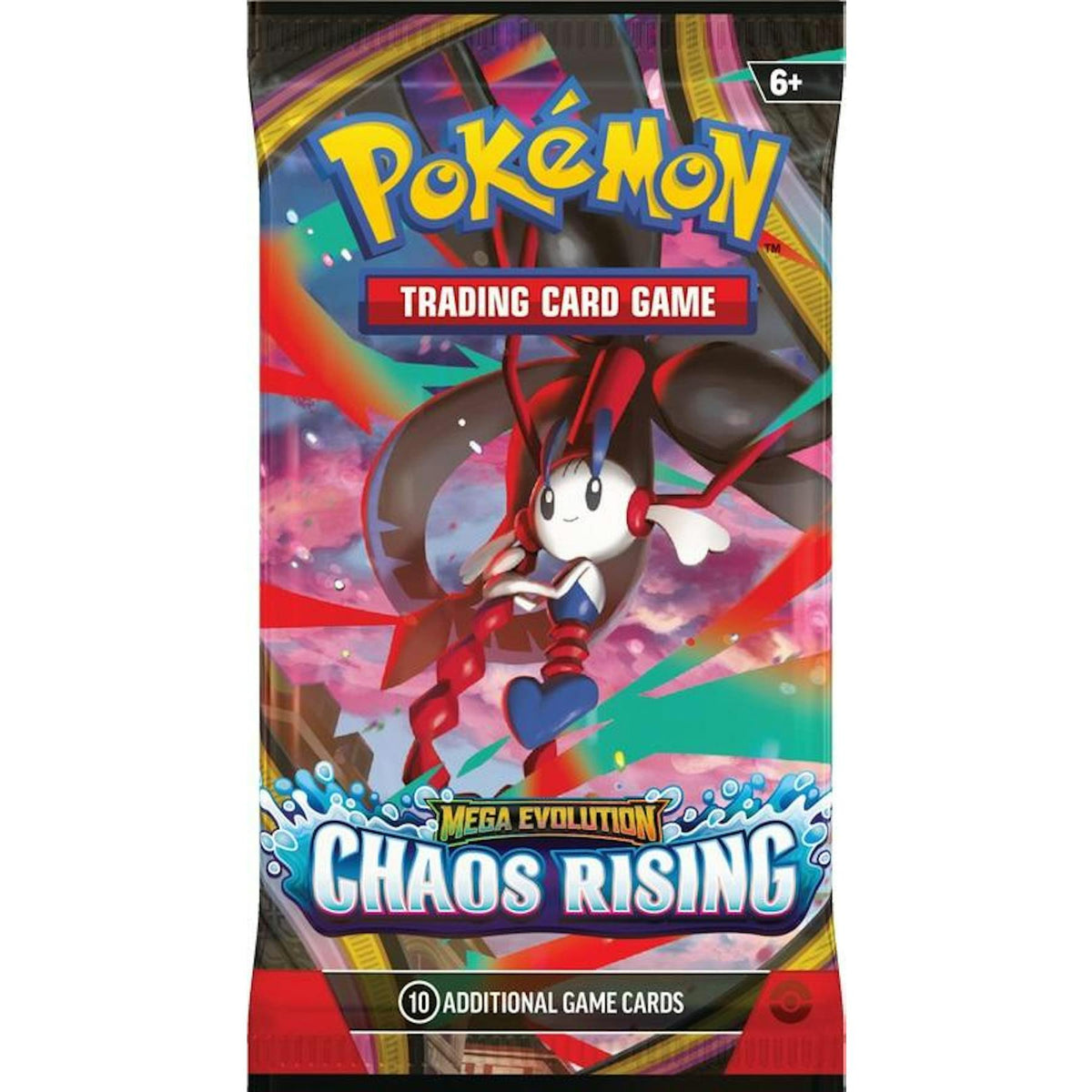 Pokemon Mega Evolution: Chaos Rising Booster 6-Box Case