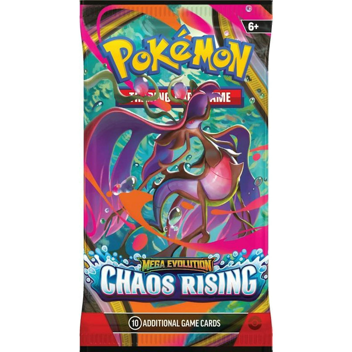 Pokemon Mega Evolution: Chaos Rising Booster 6-Box Case