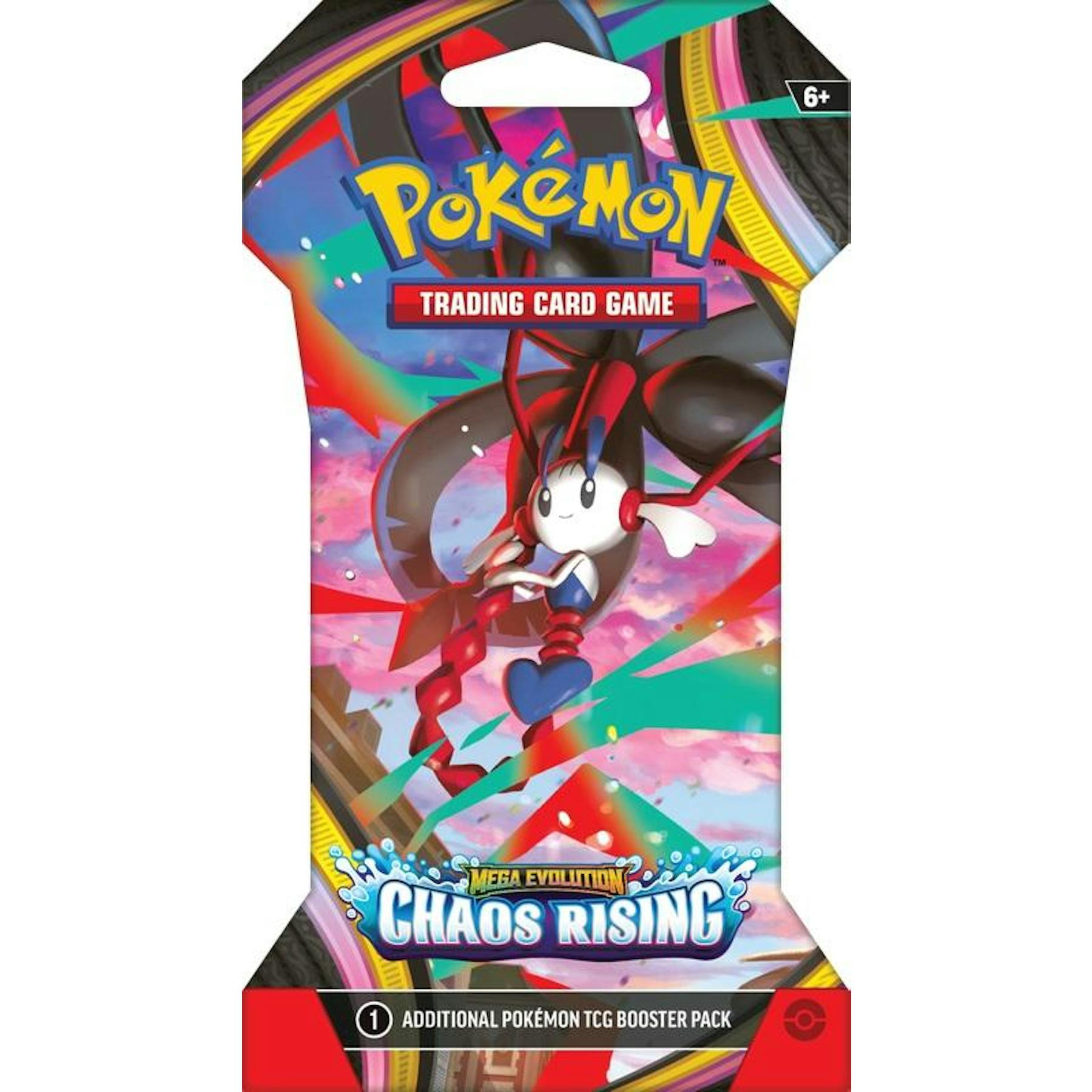 Pokemon Mega Evolution: Chaos Rising Sleeved Booster Pack
