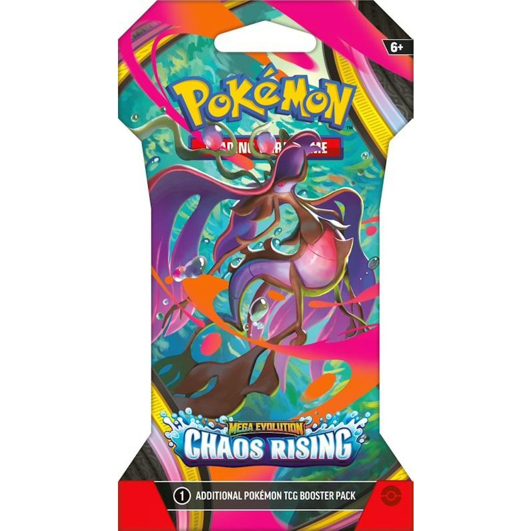 Pokemon Mega Evolution: Chaos Rising Sleeved Booster 144-Pack Case