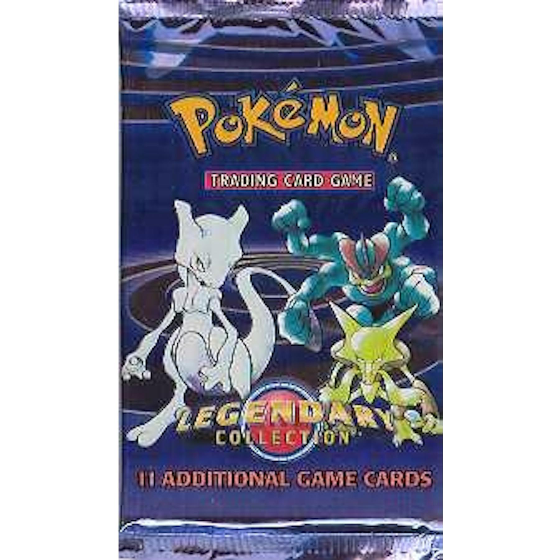 WOTC Pokemon Legendary Collection Booster Pack UNSEARCHED UNWEIGHED Mewtwo Art