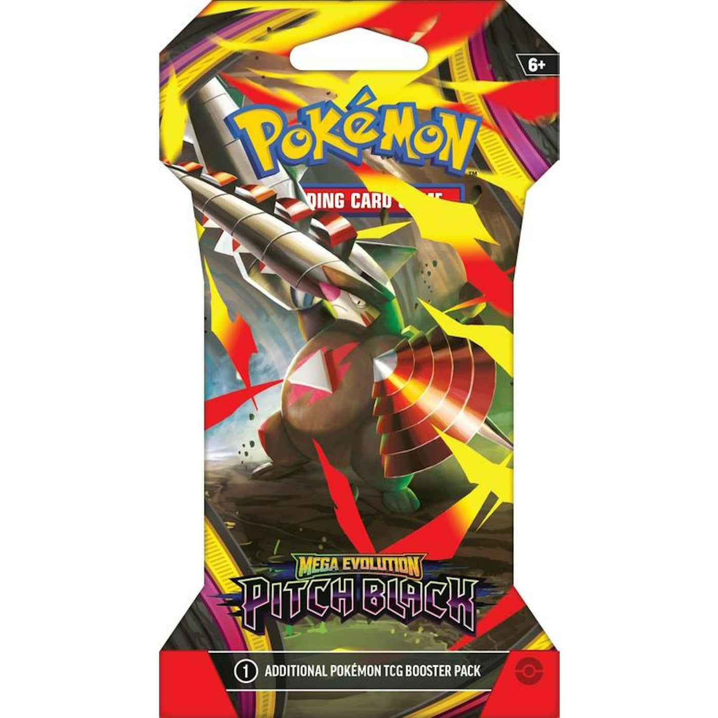 Pokemon Mega Evolution: Pitch Black Sleeved Booster Pack