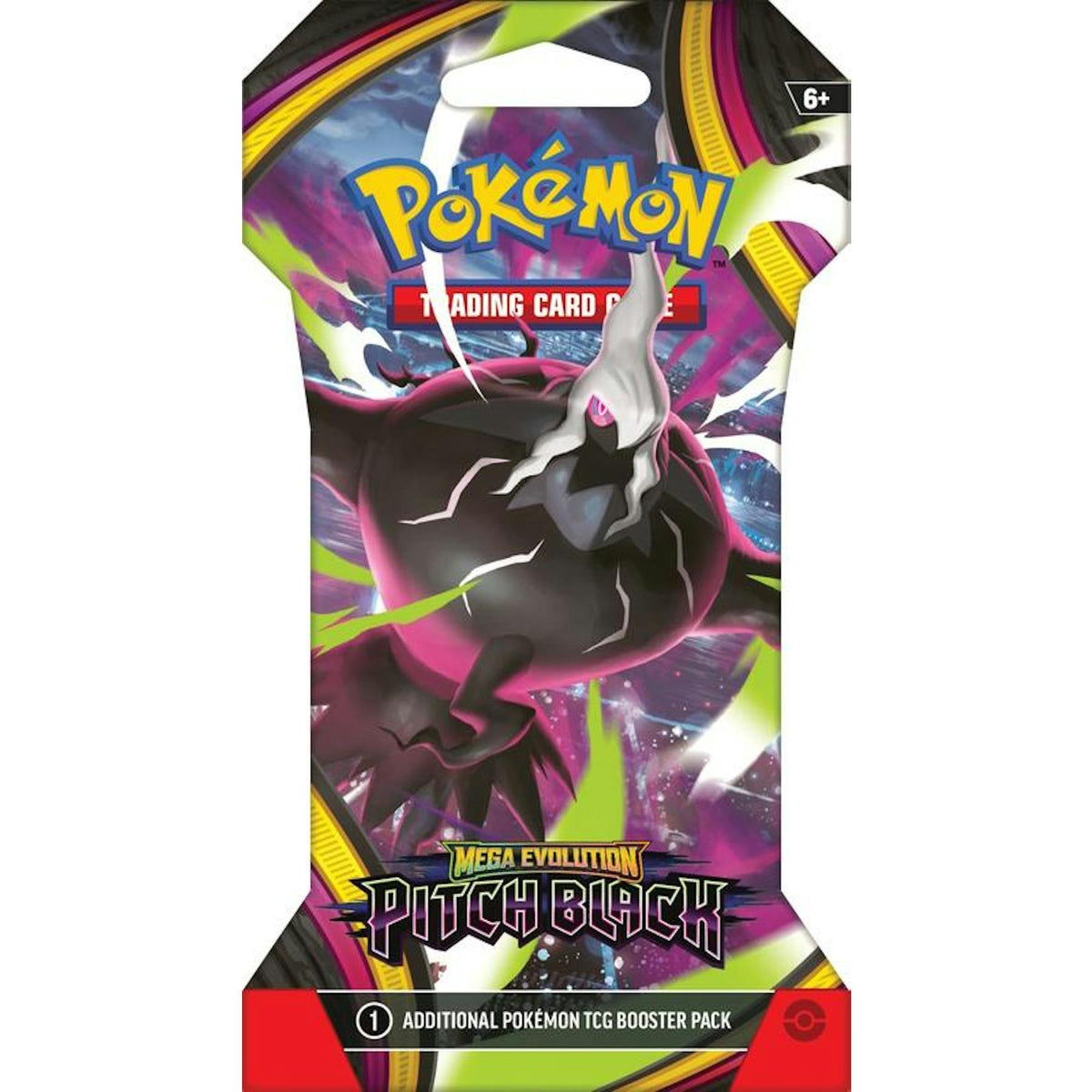 Pokemon Mega Evolution: Pitch Black Sleeved Booster 144-Pack Case