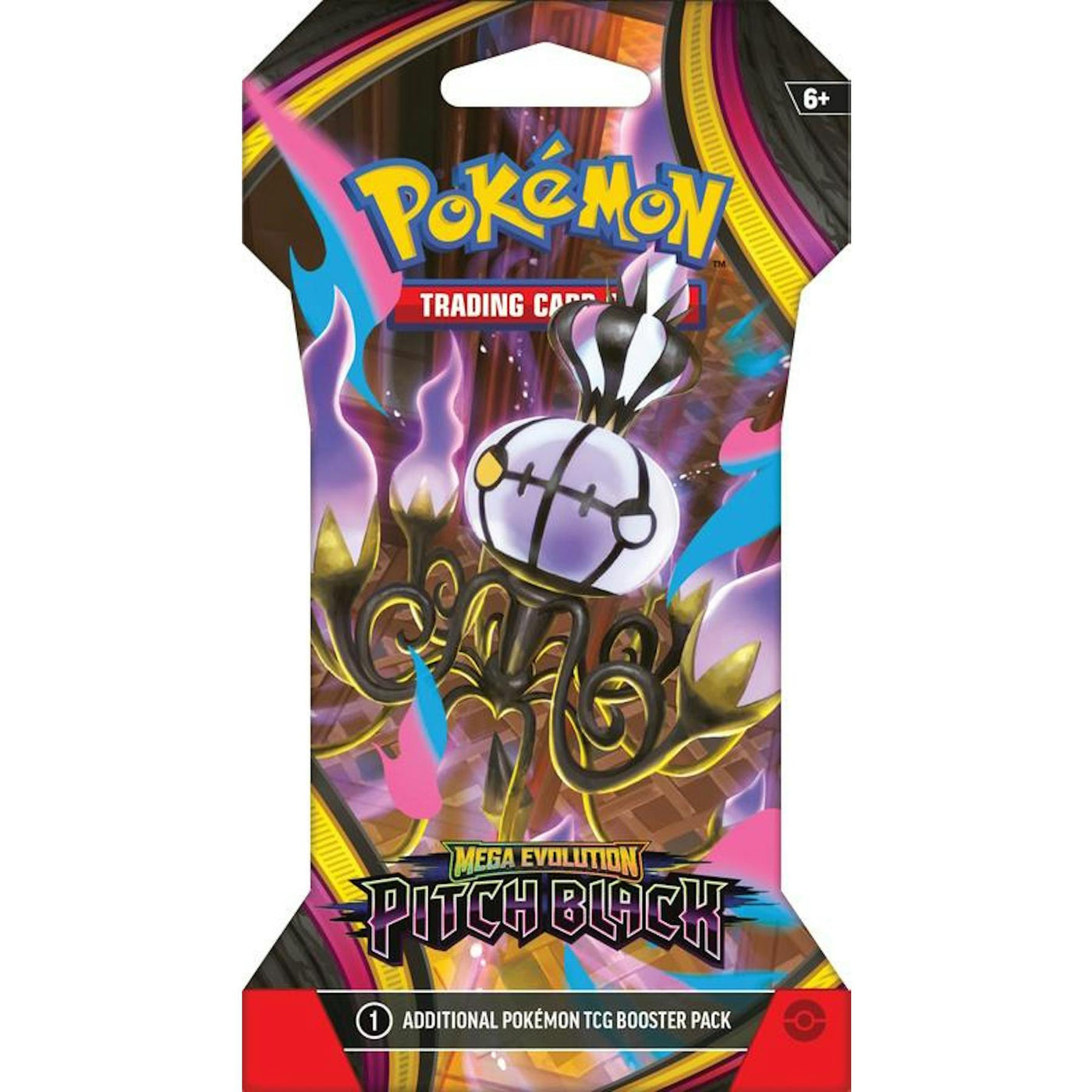 Pokemon Mega Evolution: Pitch Black Sleeved Booster Pack