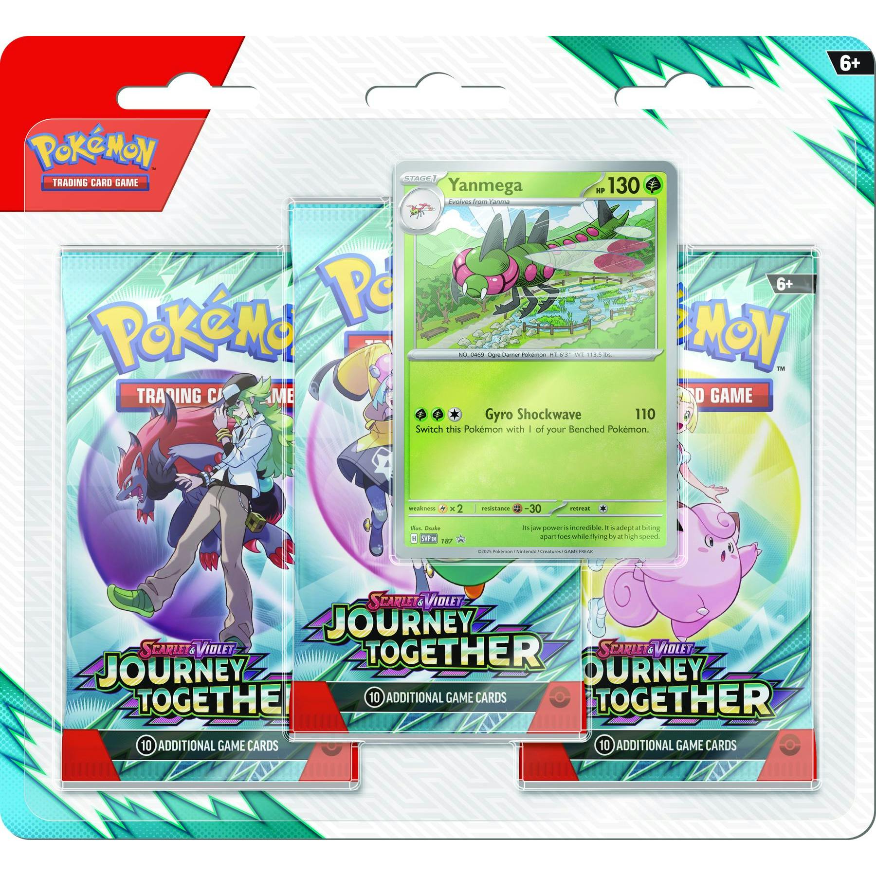 Pokemon Scarlet & Violet: Journey Together 3-Pack 24-Blister Case