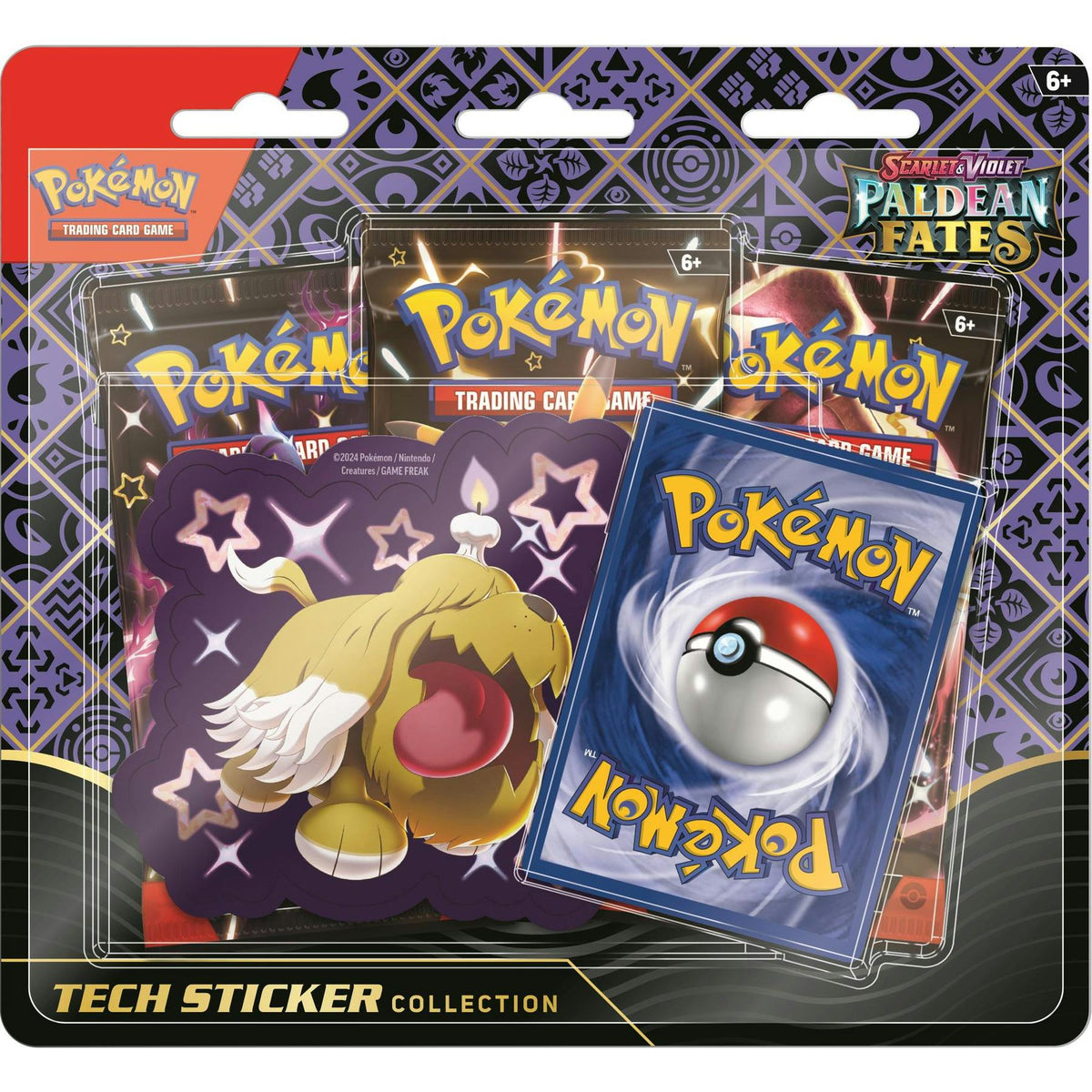 Pokemon Scarlet & Violet: Paldean Fates Tech Sticker Collection 12-Blister Case