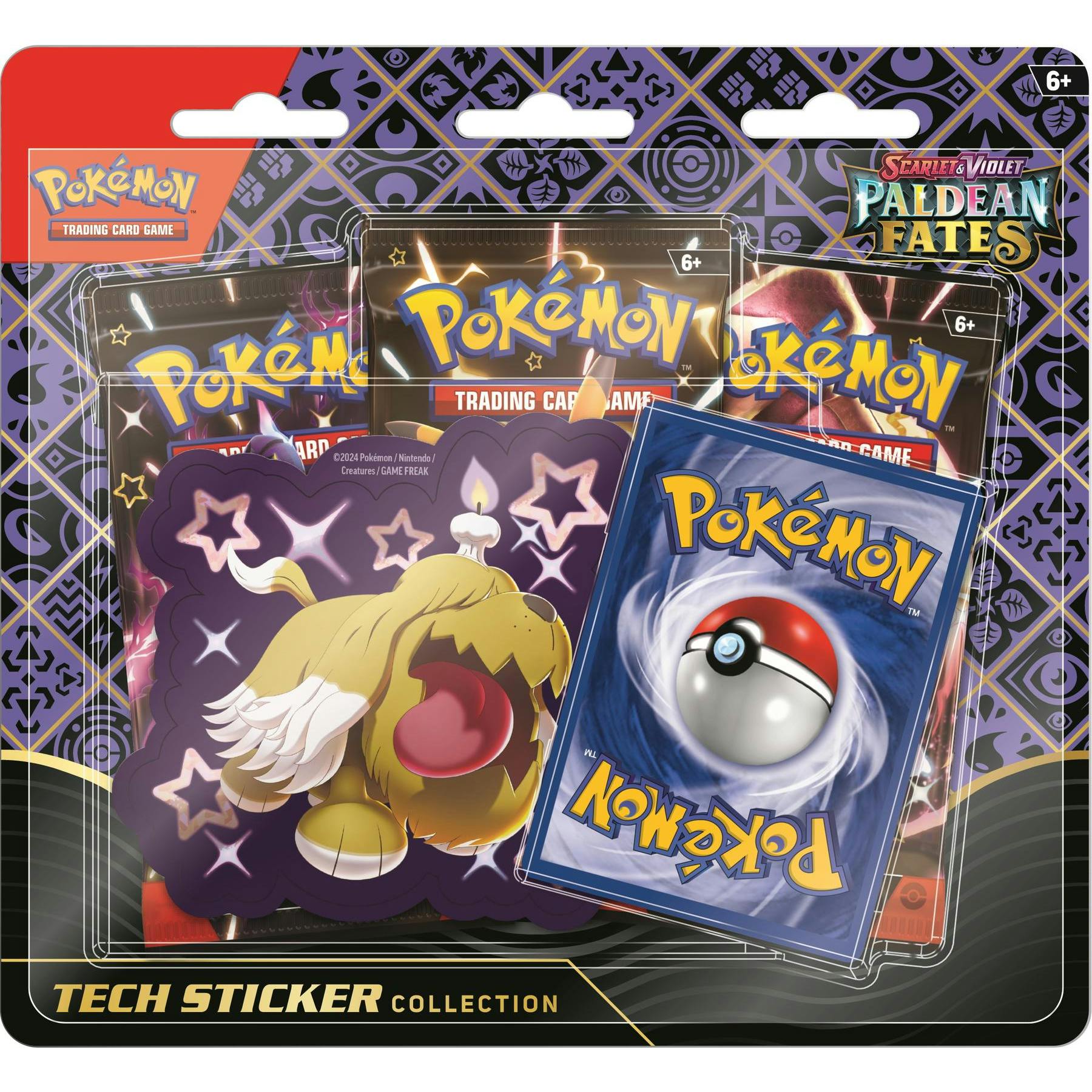 Pokemon Scarlet & Violet: Paldean Fates Tech Sticker Collection 12-Blister Case