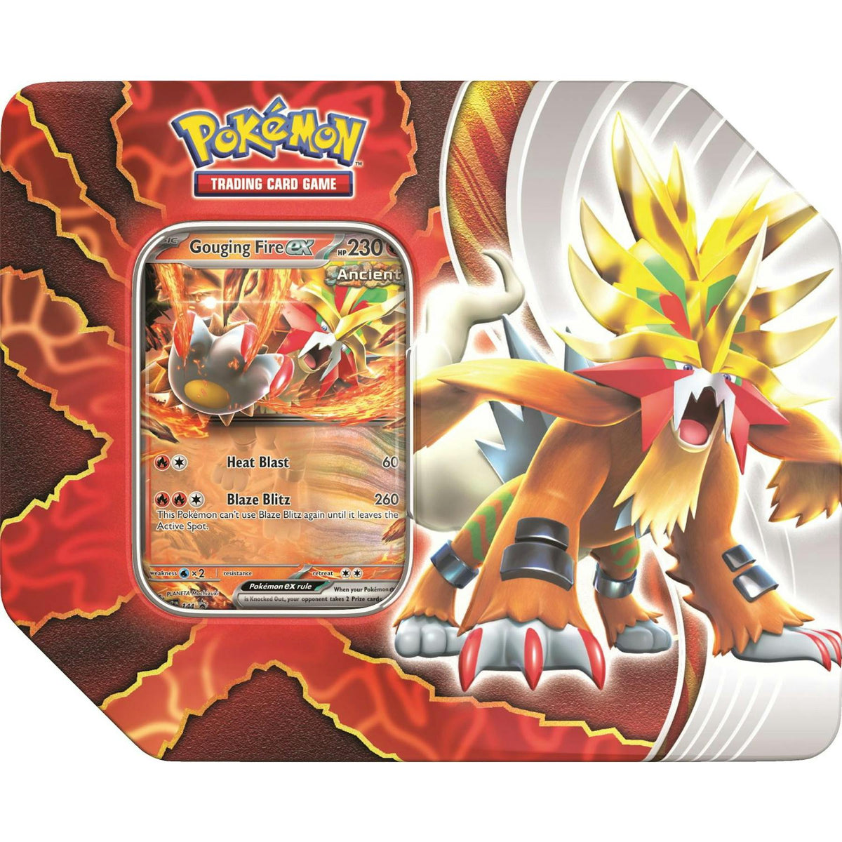 Pokemon Paradox Destinies 8-Tin Case