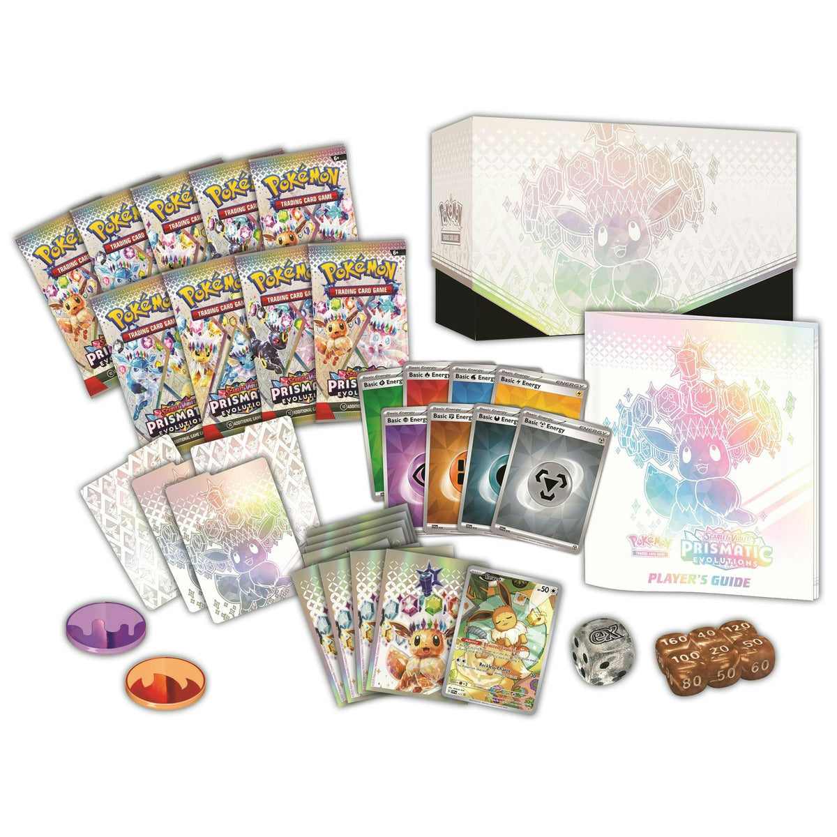 Pokemon Scarlet & Violet: Prismatic Evolutions Elite Trainer 10-Box Case