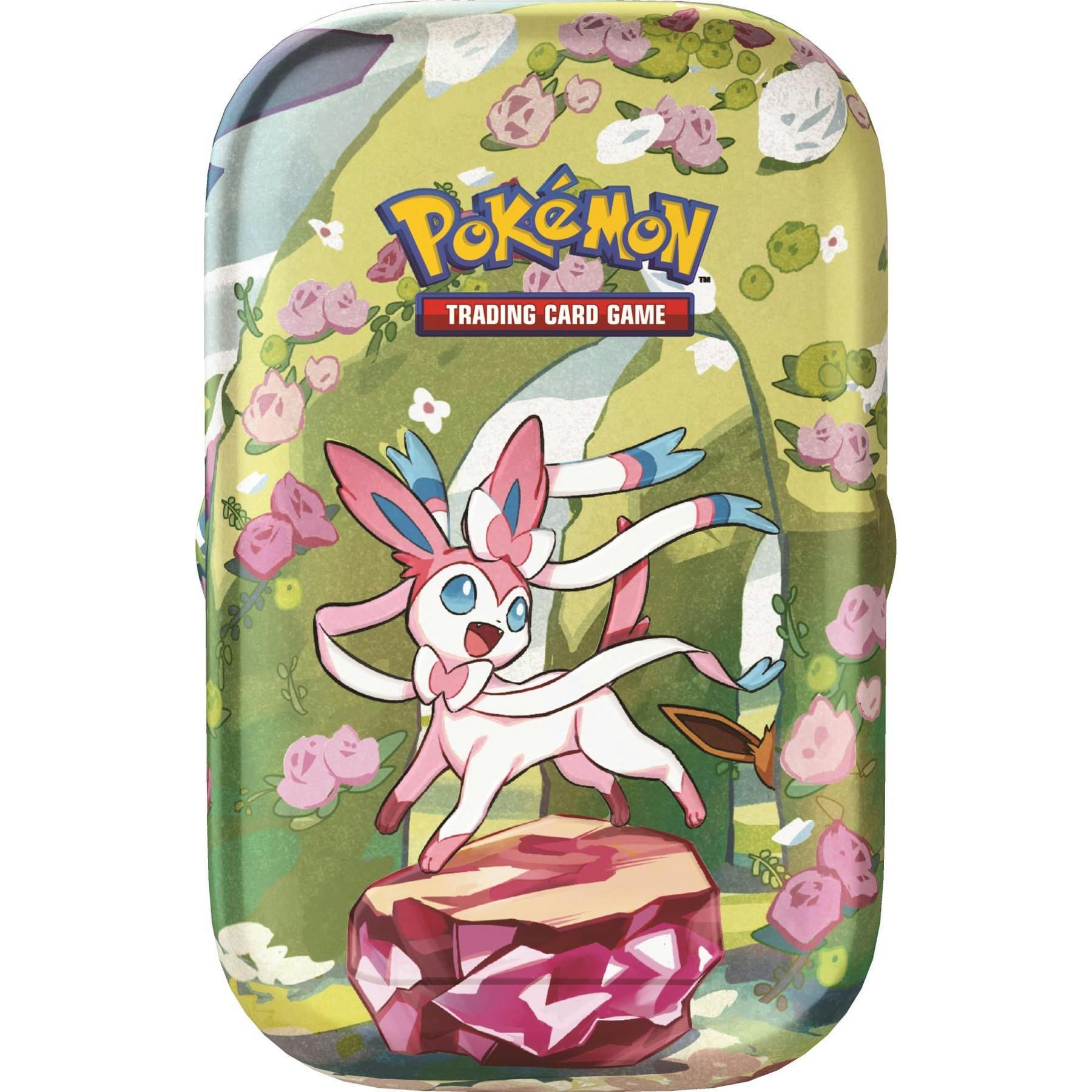 Pokemon Scarlet & Violet: Prismatic Evolutions Mini Tin 4-Box Case