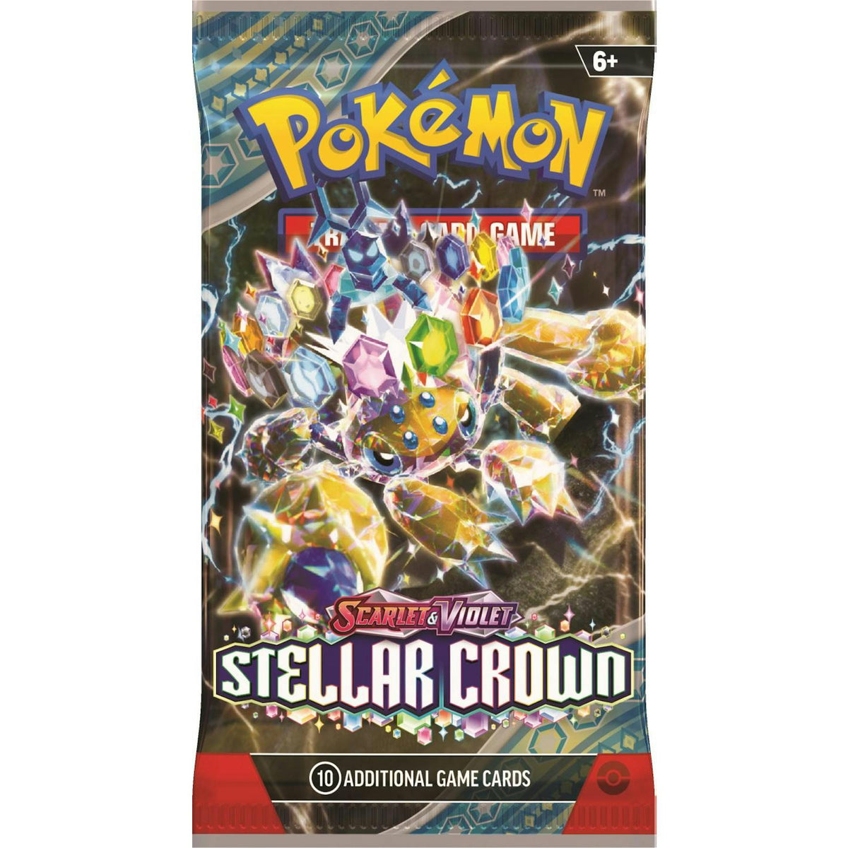 Pokemon Scarlet & Violet: Stellar Crown Booster 6-Box Case