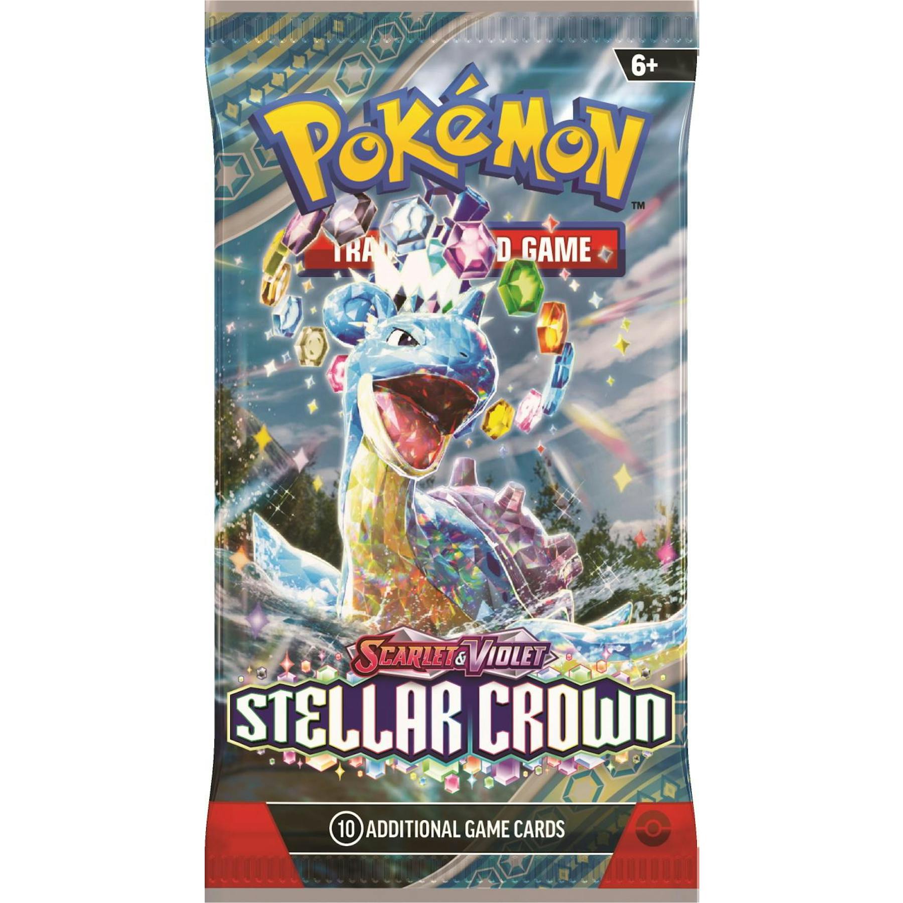 Pokemon Scarlet & Violet: Stellar Crown Booster 6-Box Case