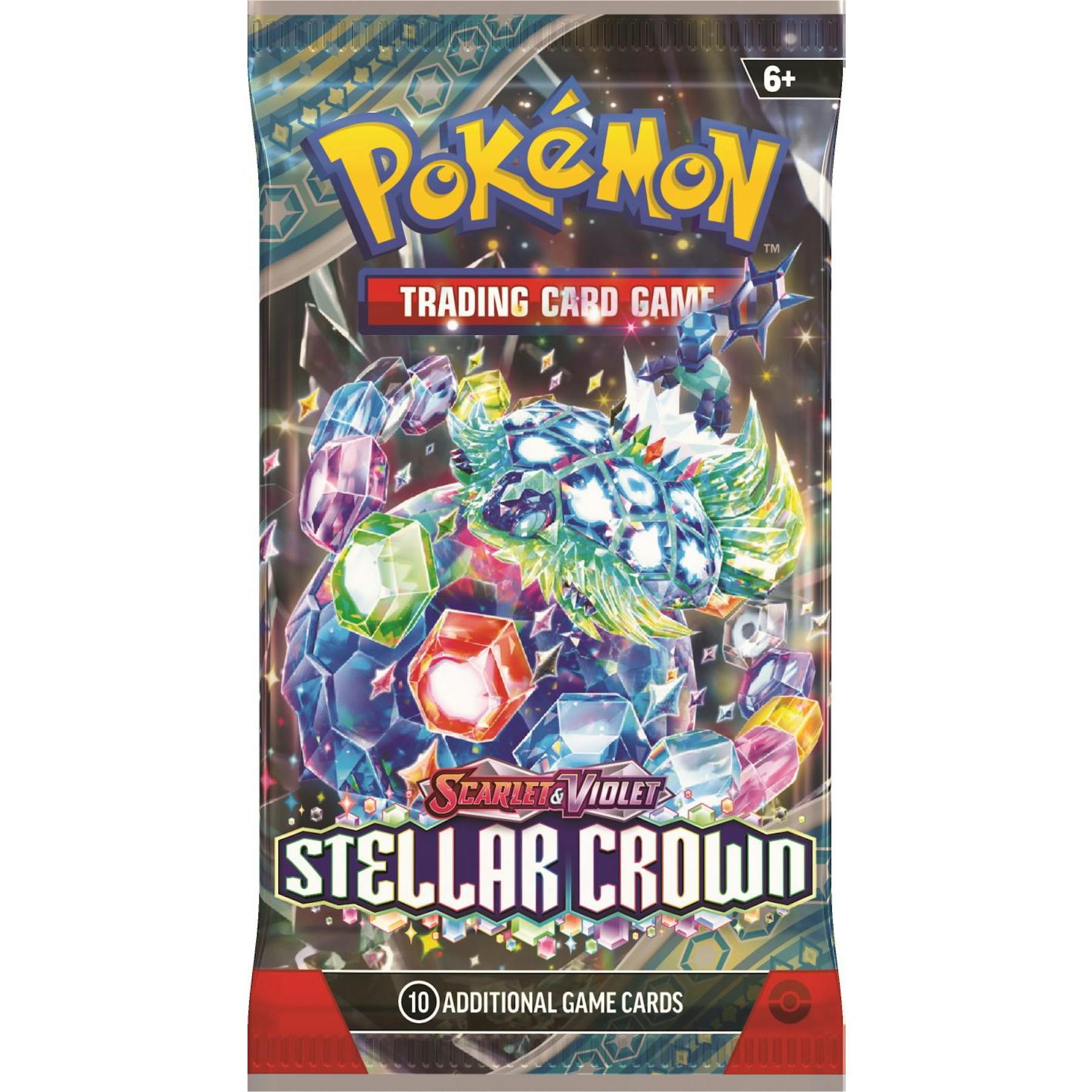 Pokemon Scarlet & Violet: Stellar Crown Booster 6-Box Case