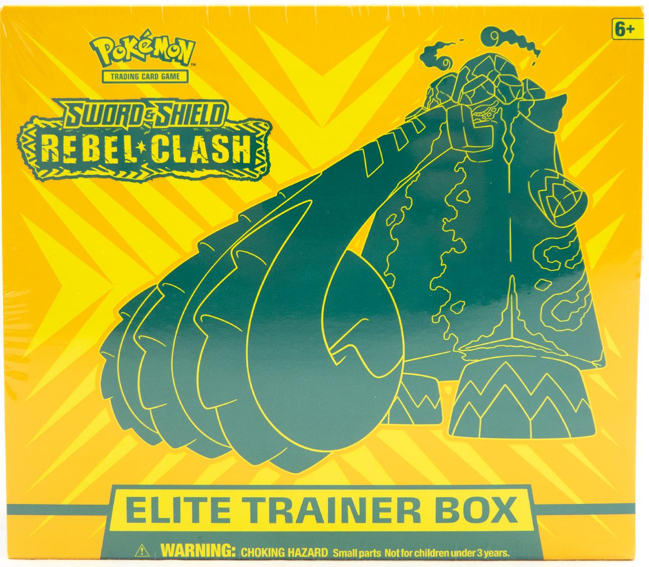 Pokemon Sword & Shield: Rebel Clash Elite Trainer Box