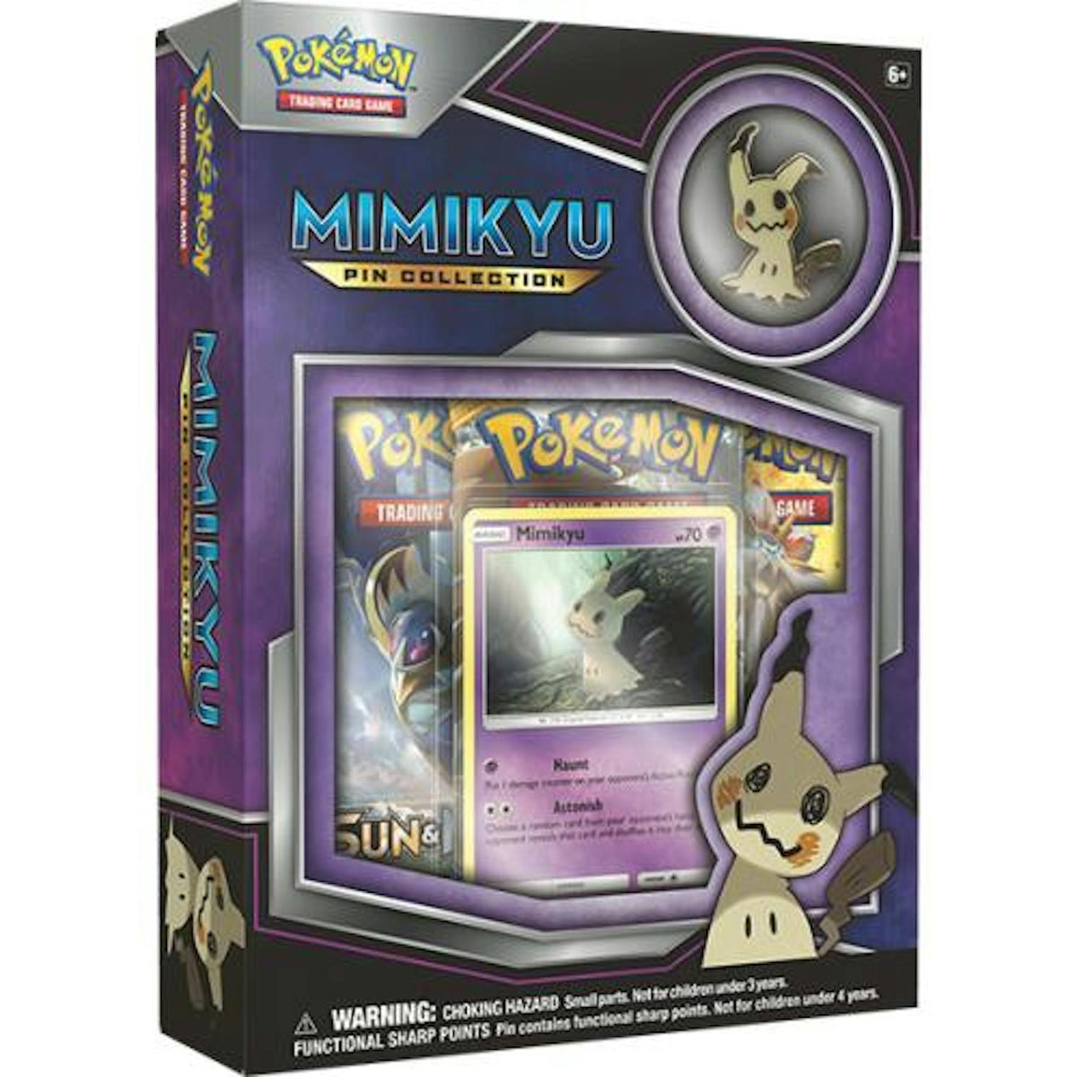 Pokemon Mimikyu Pin Collection Box (2017) (Reed Buy)