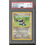 Pokemon Base Set 1st Edition Shadowless Porygon 39/102 PSA 8