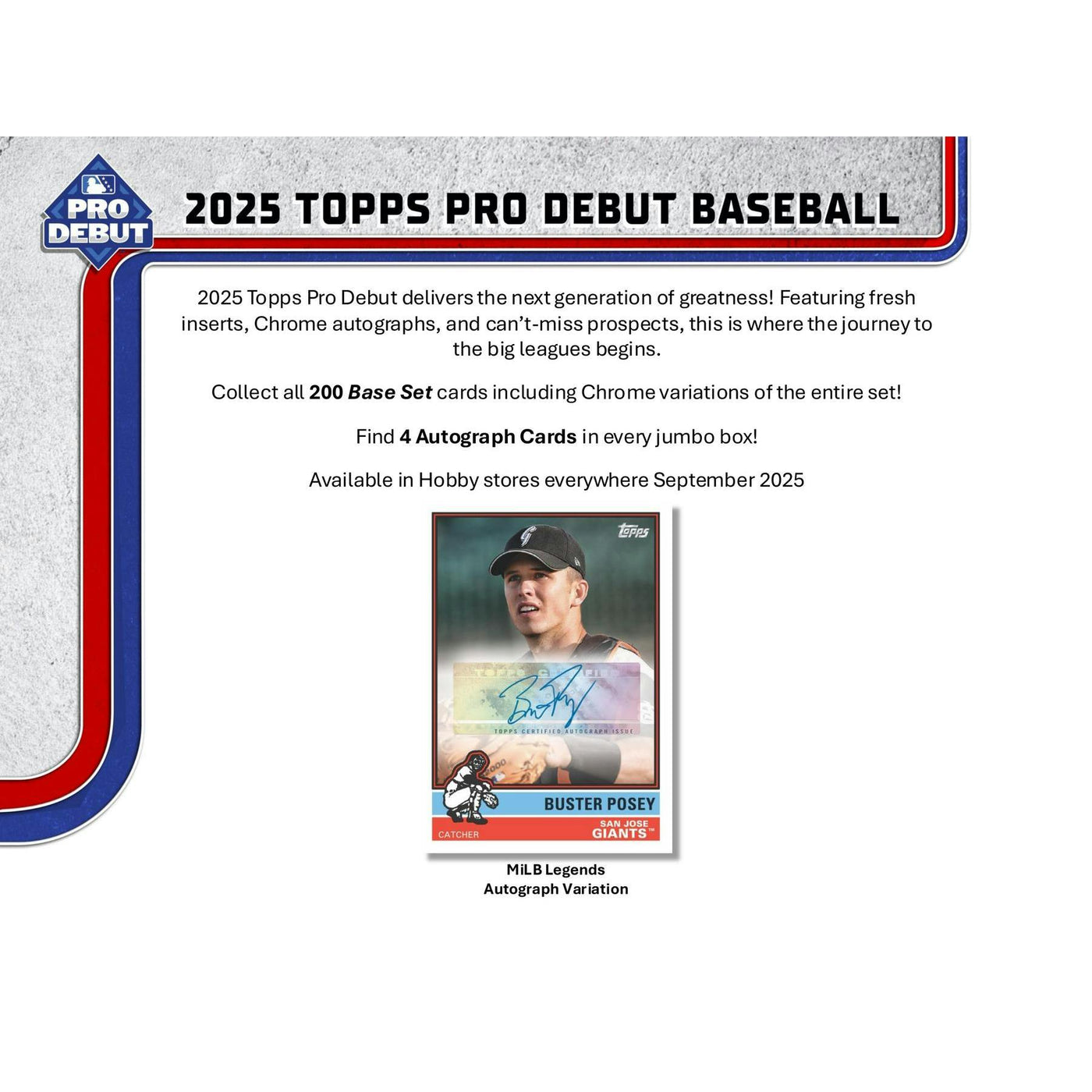 2025 Topps Pro Debut Baseball Hobby Jumbo 8-Box Case