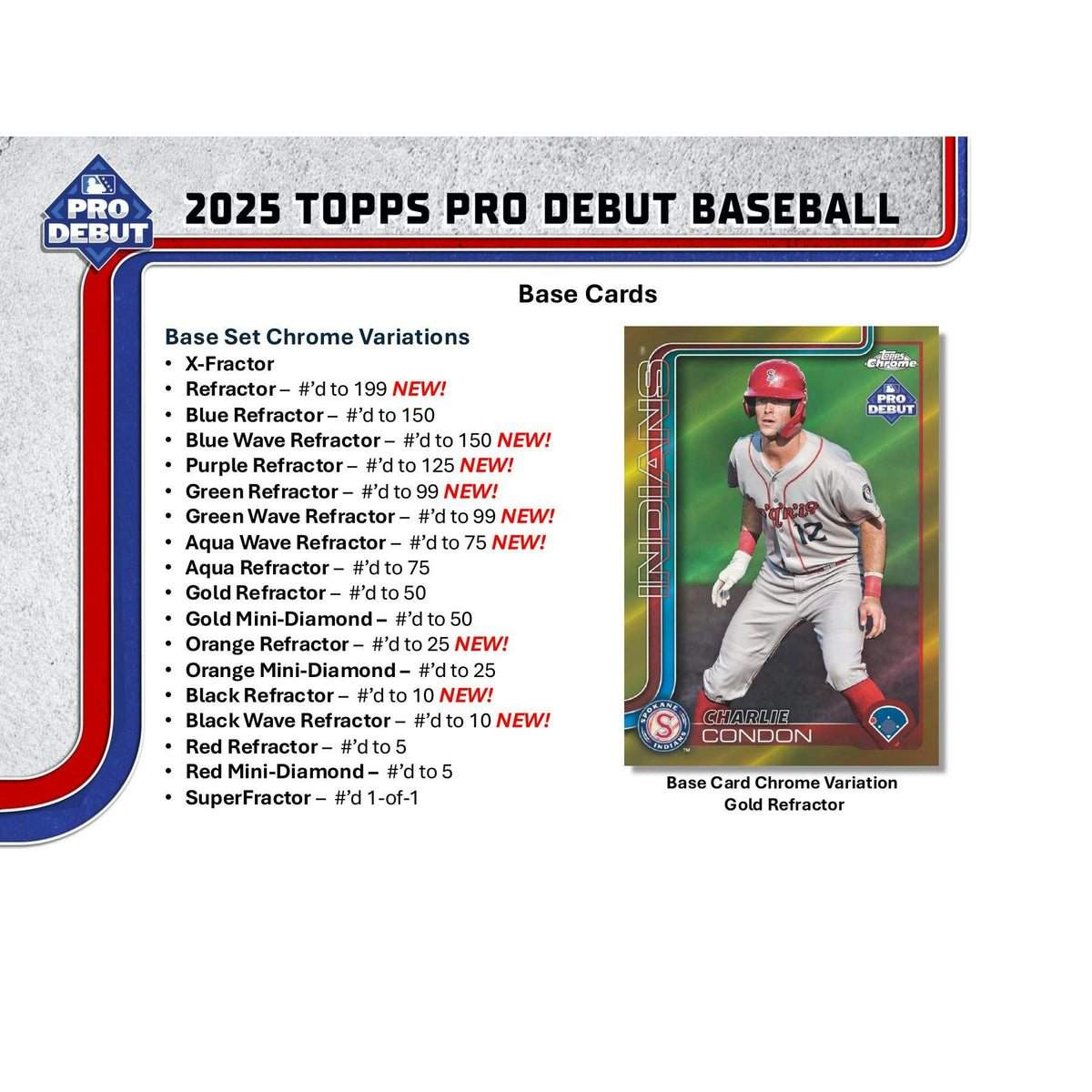 2025 Topps Pro Debut Baseball Hobby Jumbo 8-Box Case