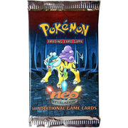 WOTC Pokemon Neo 3 Revelation Booster Pack RAIKOU Art UNWEIGHED