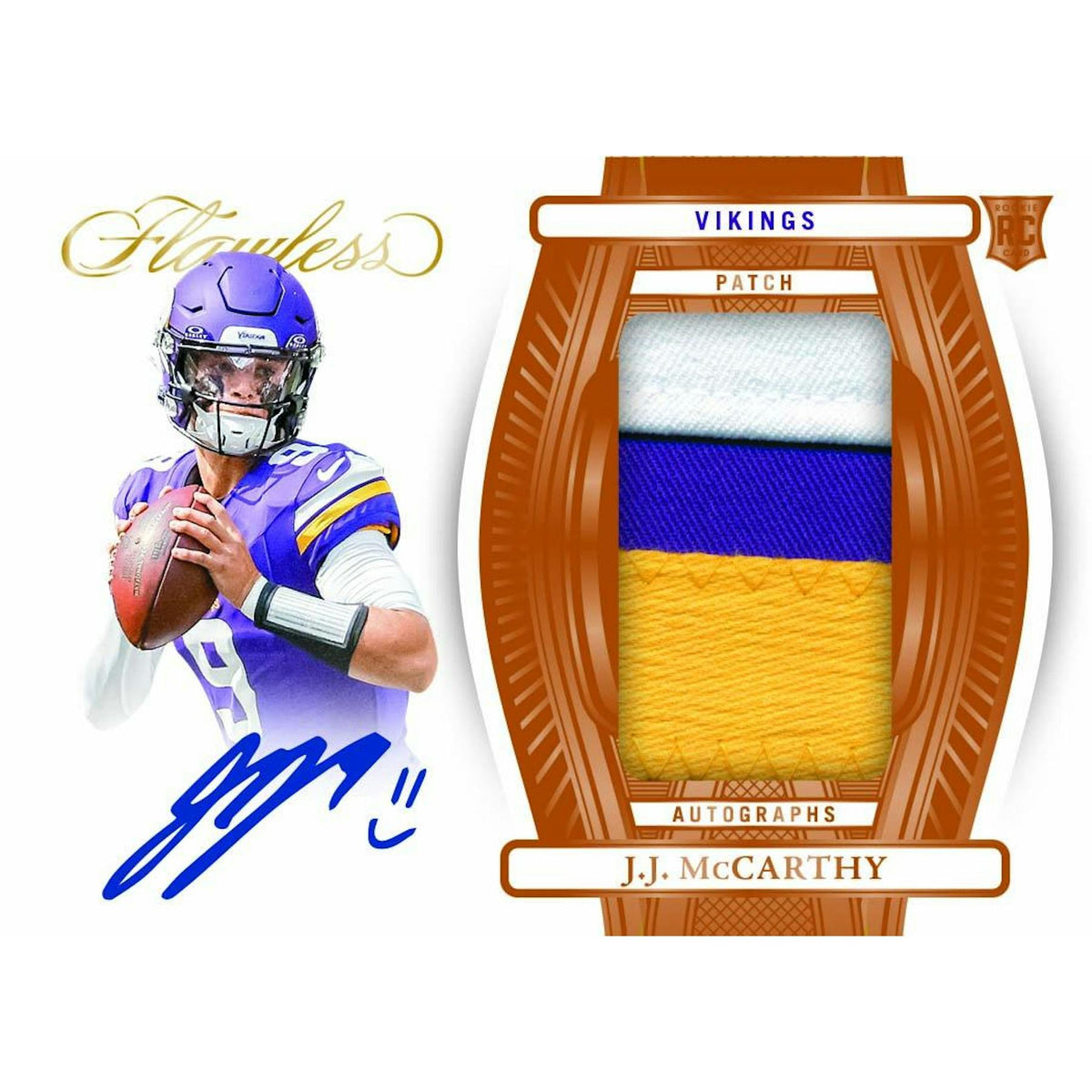 2024 Panini Flawless Football 1st Off The Line FOTL Hobby 2-Box Case