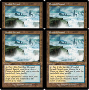 Magic the Gathering Modern Horizons 3 PLAYSET Retro Frame 4x Flooded Strand x4 NEAR MINT NM