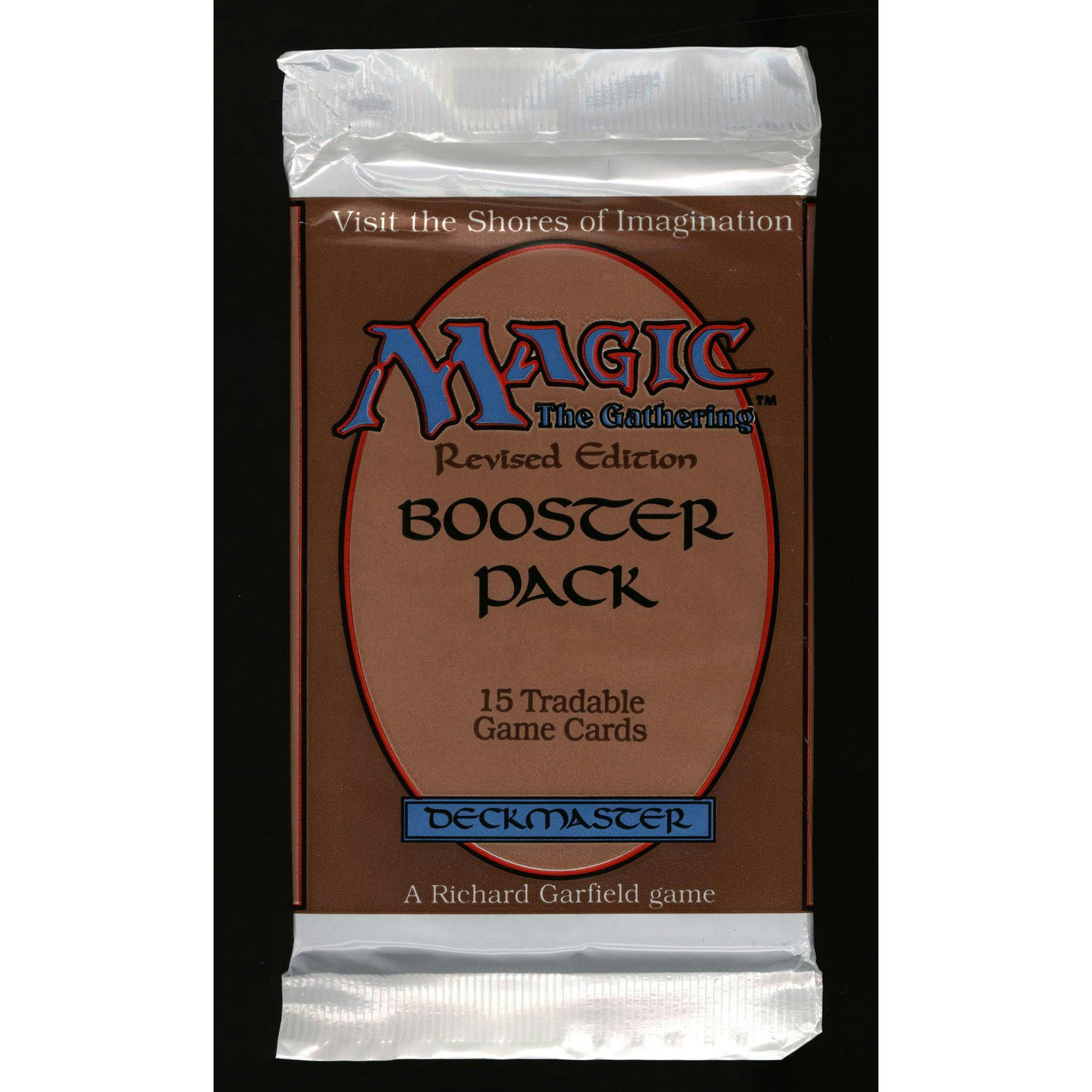 Magic the Gathering 3rd Edition Revised Booster Pack Sealed Unsearched Retailer Barcode Sticker