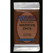 Magic the Gathering 3rd Edition Revised Booster Pack Sealed Unsearched Retailer Barcode Sticker
