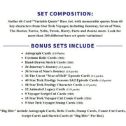 2026 Rittenhouse Star Trek Voyager Archives & Inscriptions Hobby 12-Box Case
