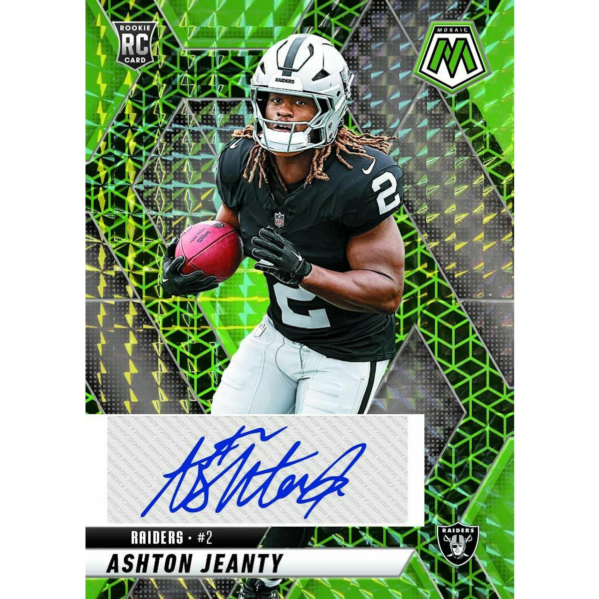 2025 Panini Mosaic Football 1st Off The Line FOTL Hobby 12-Box Case